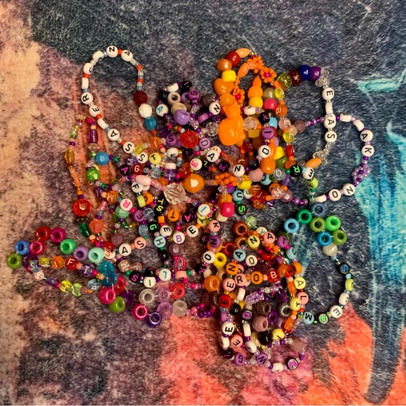 💜 13 Taylor Swift Eras Tour Friendship Bracelets - Custom Eras Tour Bracelets - Picture 1 of 14